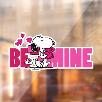 Peanuts | Valentine's Day | Snoopy Be Mine Window Cling