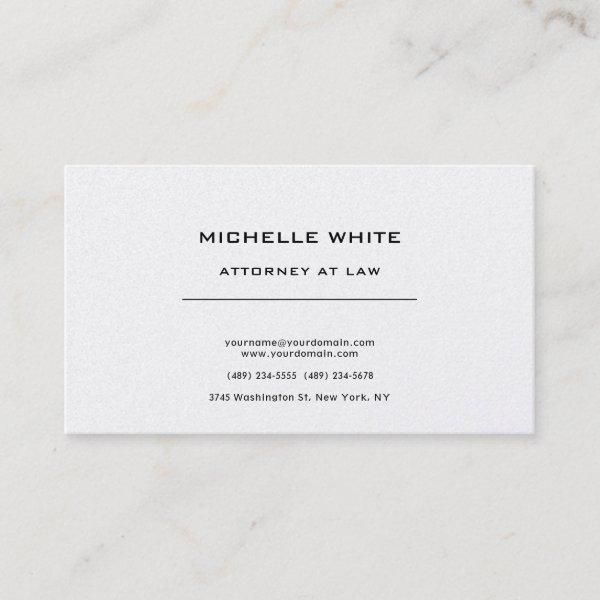 Pearl Attorney at Law Minimalist Professional