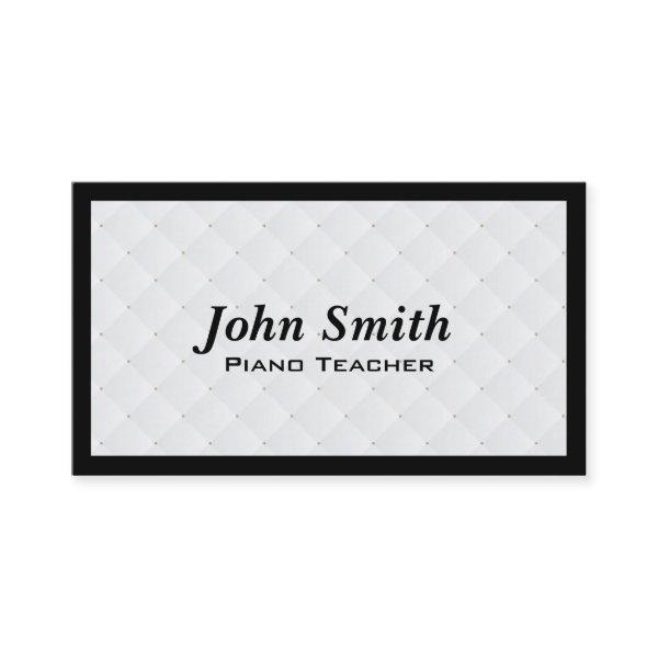 Pearl Quilt Piano Teacher