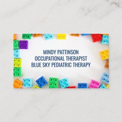 Pediatric Occupational Therapist Building Blocks