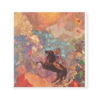 Pegasus And The Muse By Odilon Redon Square