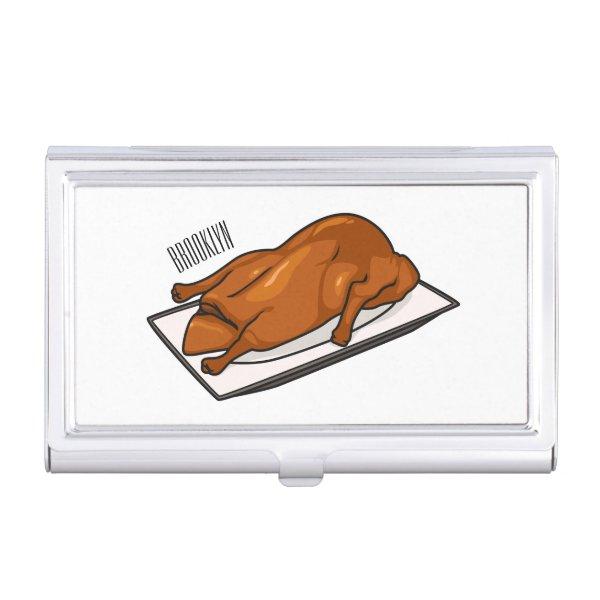 Peking duck cartoon illustration   case