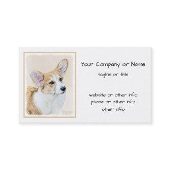 Pembroke Welsh Corgi Painting - Original Dog Art