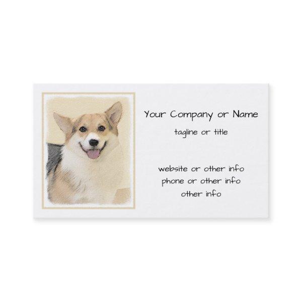 Pembroke Welsh Corgi Painting - Original Dog Art