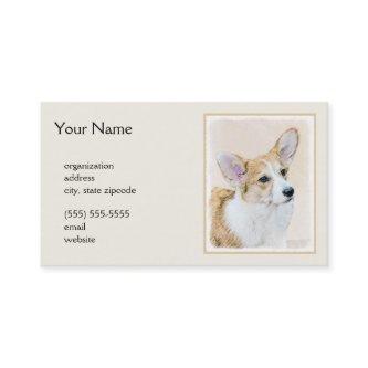 Pembroke Welsh Corgi Painting - Original Dog Art