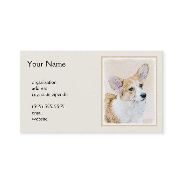 Pembroke Welsh Corgi Painting - Original Dog Art