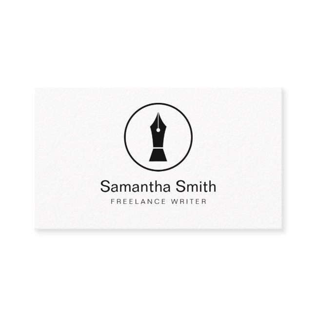 Pen Logo Freelance Writer and Calligraphy Writer