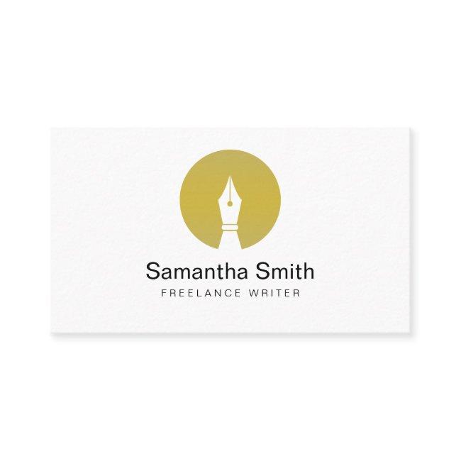 Pen Logo Freelance Writer and Calligraphy Writer