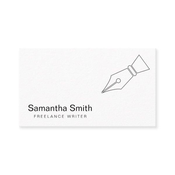 Pen Logo Freelance Writer and Calligraphy Writer