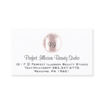 Perfect Beauty Studio Services Monogram Rose