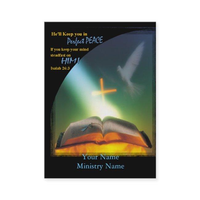Perfect Peace-Business / Ministry Card