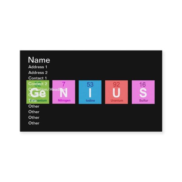Periodic table chemistry fun