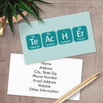 Periodic Table Elements Spelling Teacher