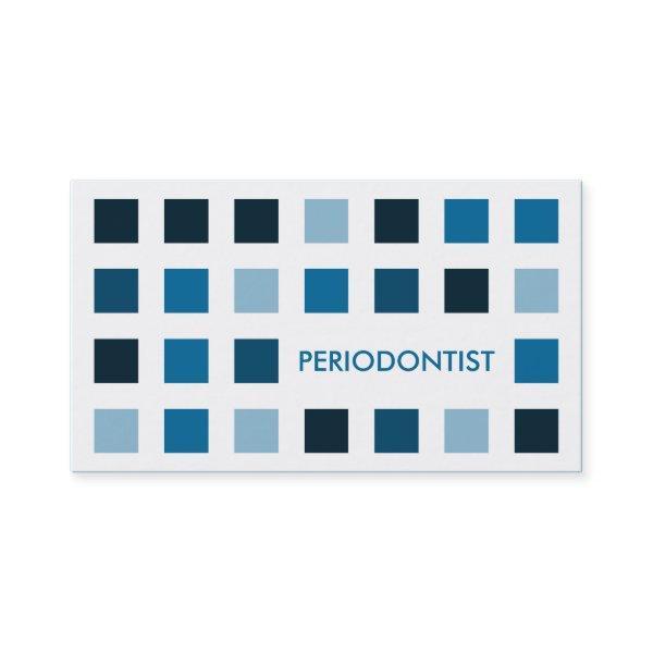 PERIODONTIST (mod squares)