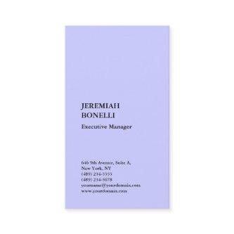 Periwinkle blue minimalist modern premium silk