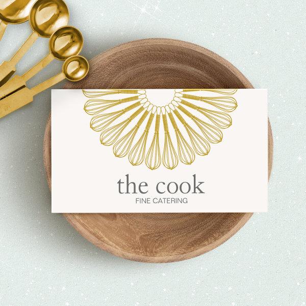 Personal Chef Logo Catering Whisk Cater
