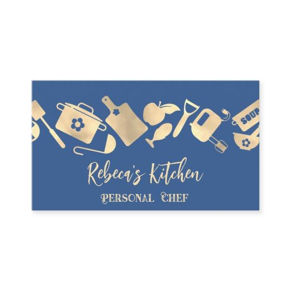 Personal Chef Restaurant Catering Logo QR Code
