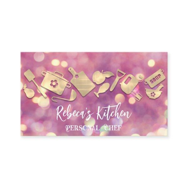 Personal Chef Restaurant Catering Logo QR Code