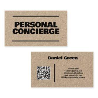 Personal Concierge QR Kraft