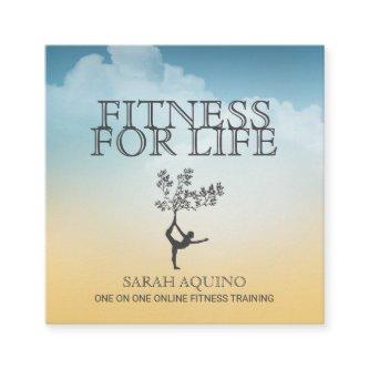 Personal Fitness Trainer Coach Exercise Square