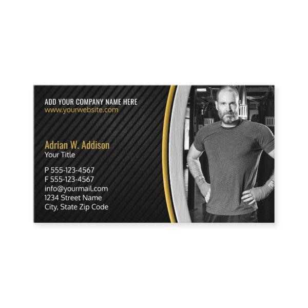 Personal Fitness Trainer Gym Boxing Instructor Appointment Card