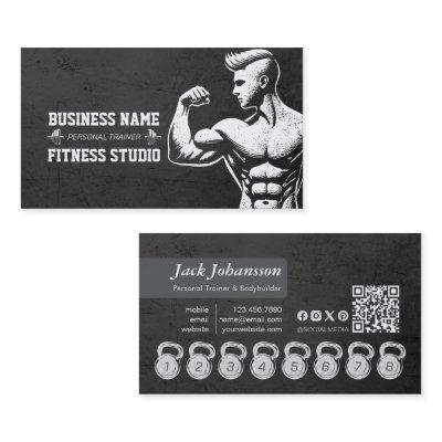 Personal Fitness Trainer Loyalty Punch Kettlebell