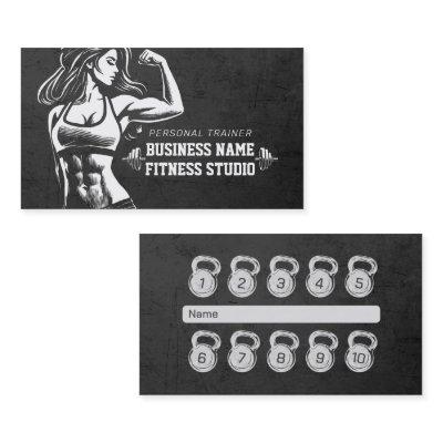 Personal Fitness Trainer Loyalty Punch Kettlebell