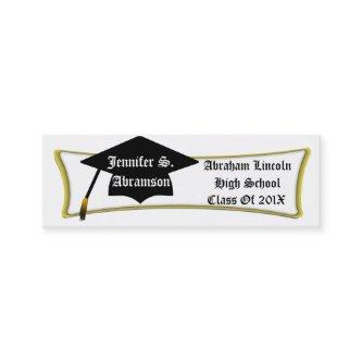 Personal Graduation Card, Add Name, School & Year Calling Card