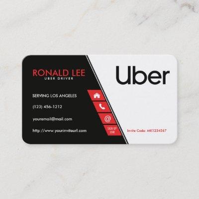 Personal Ride Sharing Uber Driver (New Uber Logo)