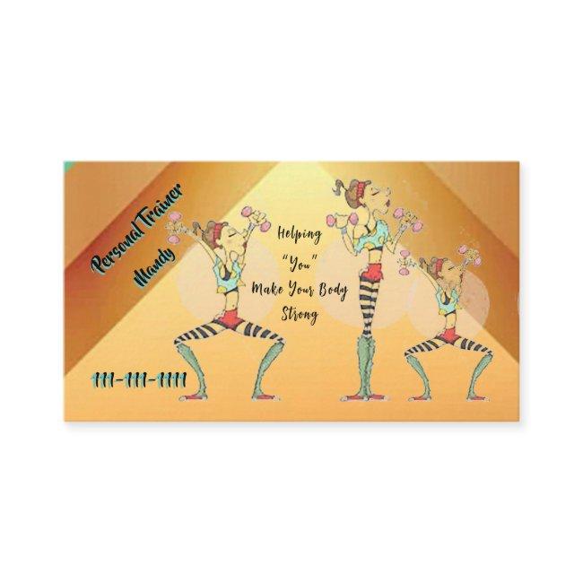 Personal Trainer 3.5" x 2.0"