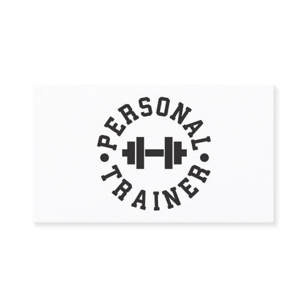 Personal Trainer - Dumbbell Logo - Custom
