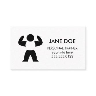 Personal Trainer Muscle Logo