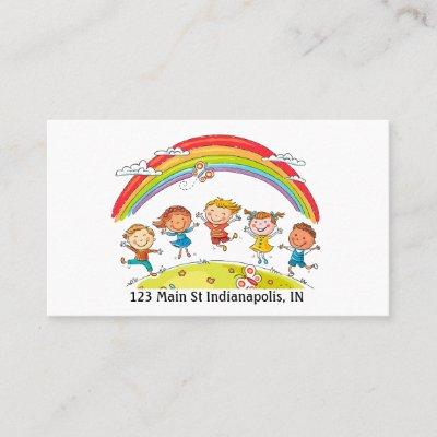 Personalize Daycare Preschool Teacher Colorful