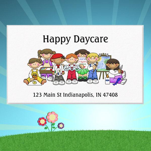 Personalize Daycare Preschool Teacher Happy Kids