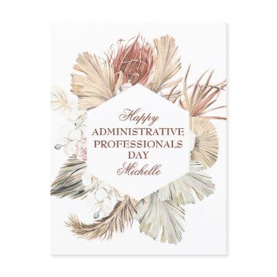Personalized Administrative Professionals Day Postcard