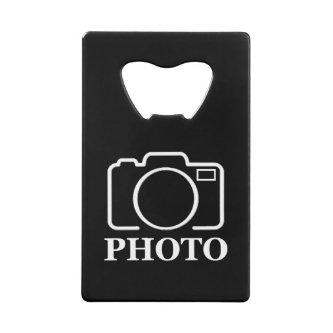 Personalized Birthday Gift Idea Upload Your Photo Credit Card Bottle Opener