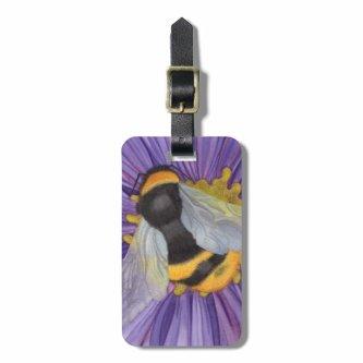 Personalized Bumblebee Luggage Tag Bag ID