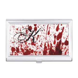 Personalized  Holder Blood Splatter V