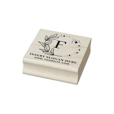 Personalized Business Monogram Self-inking Stamp