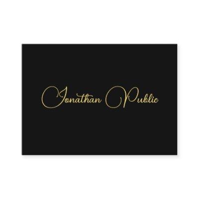 Personalized Calligraphy Script Name Template