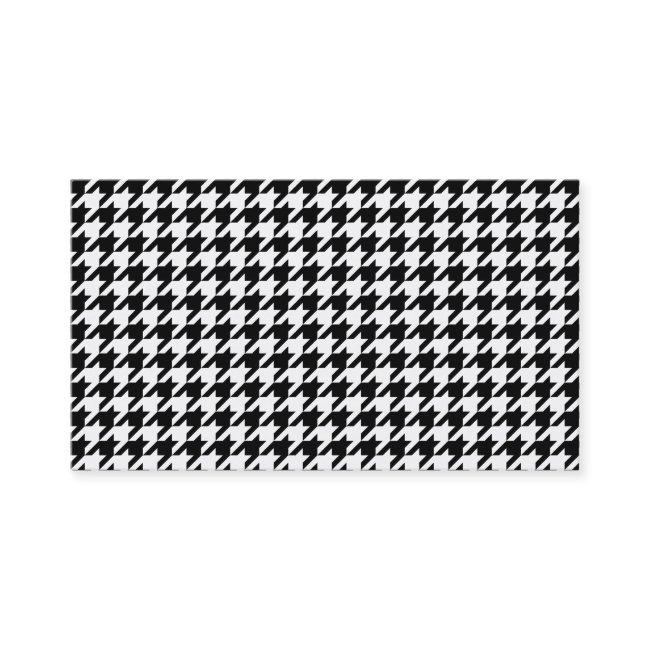 Personalized Classic houndstooth pattern Dogstooth