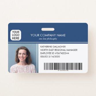 Personalized Corporate Photo ID Company Security B Badge