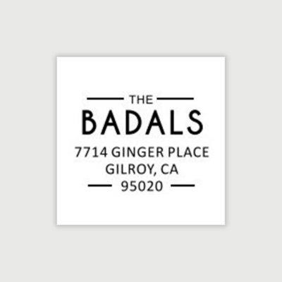 Personalized Custom Name and Address Embosser