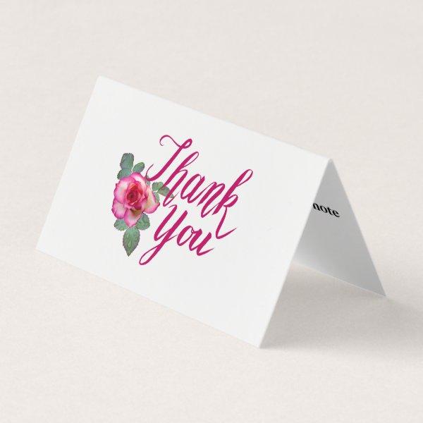 Personalized Custom Simple Thank You