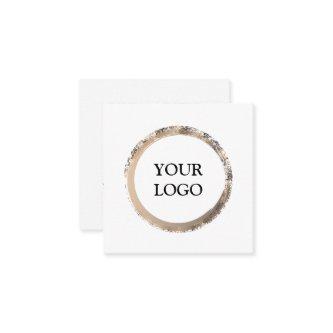 Personalized Custom Your Own Logo Square Business  Square
