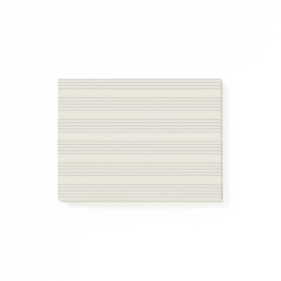 Personalized Customizable Lined Notebook Paper Post-it Notes