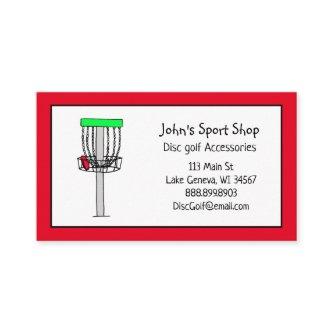 Personalized Disc Golf Shop Business
