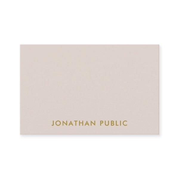 Personalized Elegant Colors Professional Template
