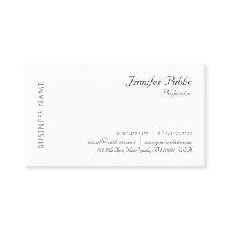 Personalized Elegant Modern Professional Template
