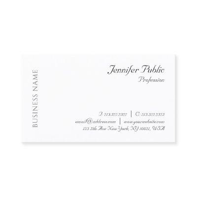 Personalized Elegant Modern Professional Template